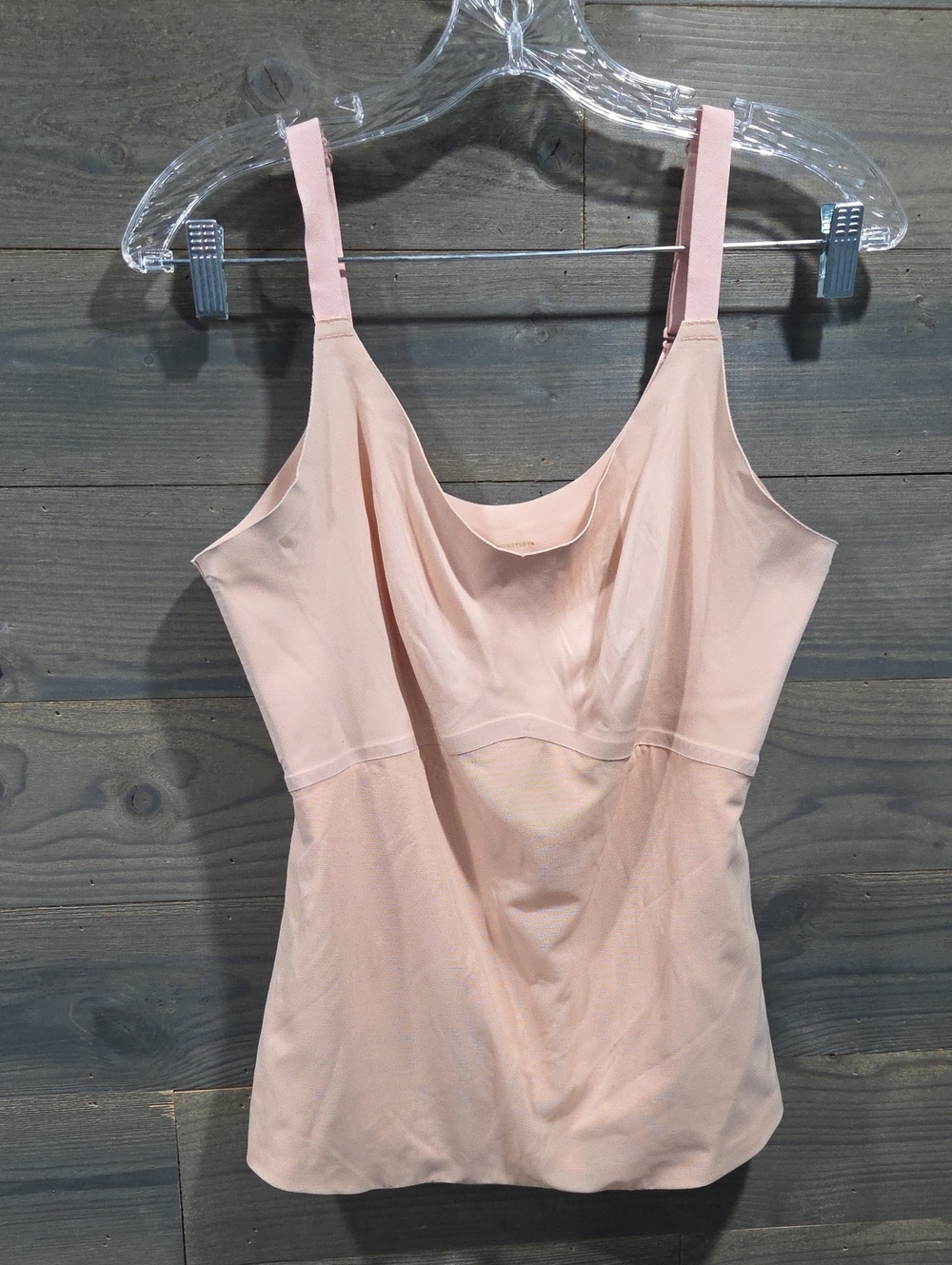 Light Blush Shaping Camisole with Adjustable Straps - Women Intimates